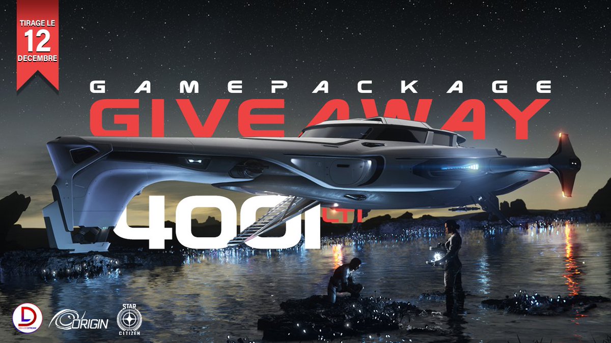 DealoC's tweet photo. En partenariat avec @RobertsSpaceInd  : Nouveau #GIVEAWAY !

🍀Gagne ton GAME PACKAGE 400i LTI 😱
📅Tirage au sort le Dimanche 12/12 à 18h

Pour participer c'est ici ➡️https://t.co/70EKMKzZLG

Let's gooo ! 😍
#StarCitizen https://t.co/OCdqWe7dAU