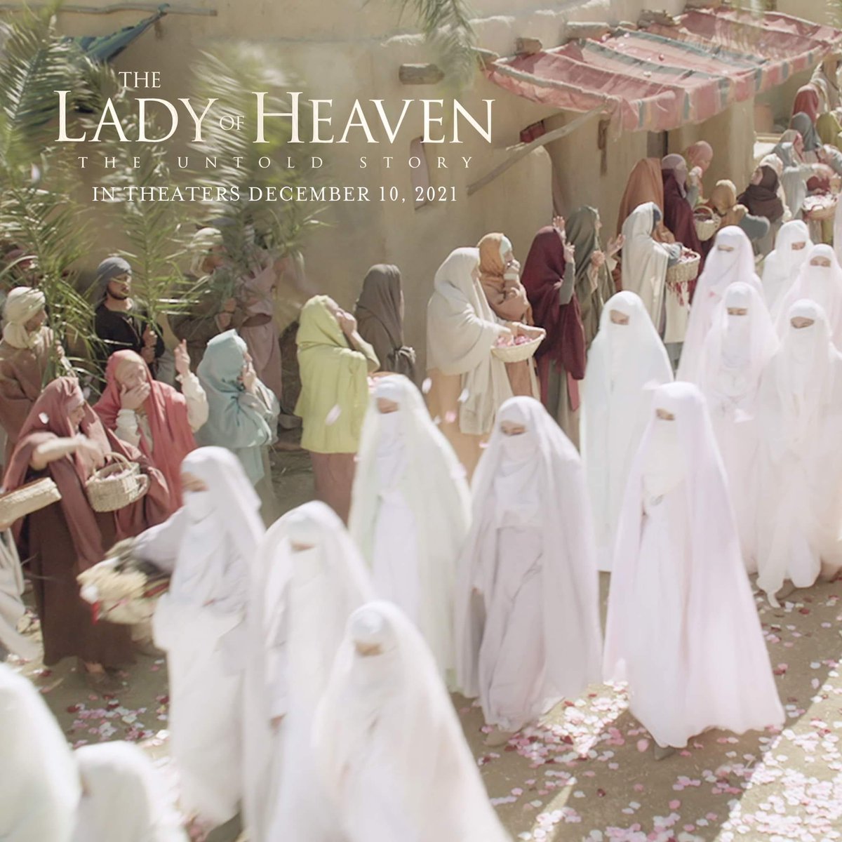 AlSimsam313's tweet photo. #the_lady_of_heaven
1,400 years ago, Lady Fatima endured great suffering under terrorism in her time. It's this painful connection that allows our story to move seamlessly from past to present and back again. Coming to select theaters December 10, 2021.

#EndViolence https://t.co/7yBvrJl1nK