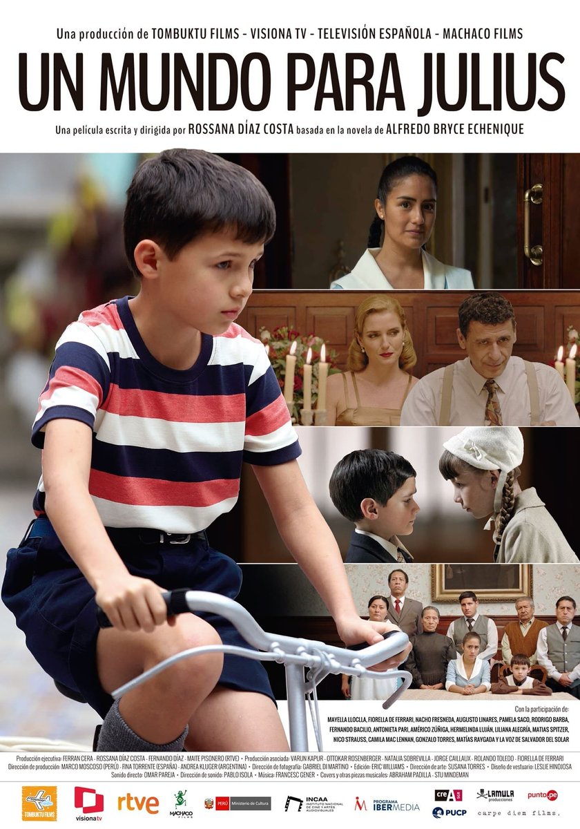 #TaquillaPerú Buen arranque para la comedia nacional "Medias Hermanas" con poco más de 3 mil espectadores.

Por su parte "Un Mundo Para Julius" empezó su 2da semana con casi 1.500, más de lo que hizo en su día de estreno (vale recordar hubo fútbol). Acumula 21 mil.