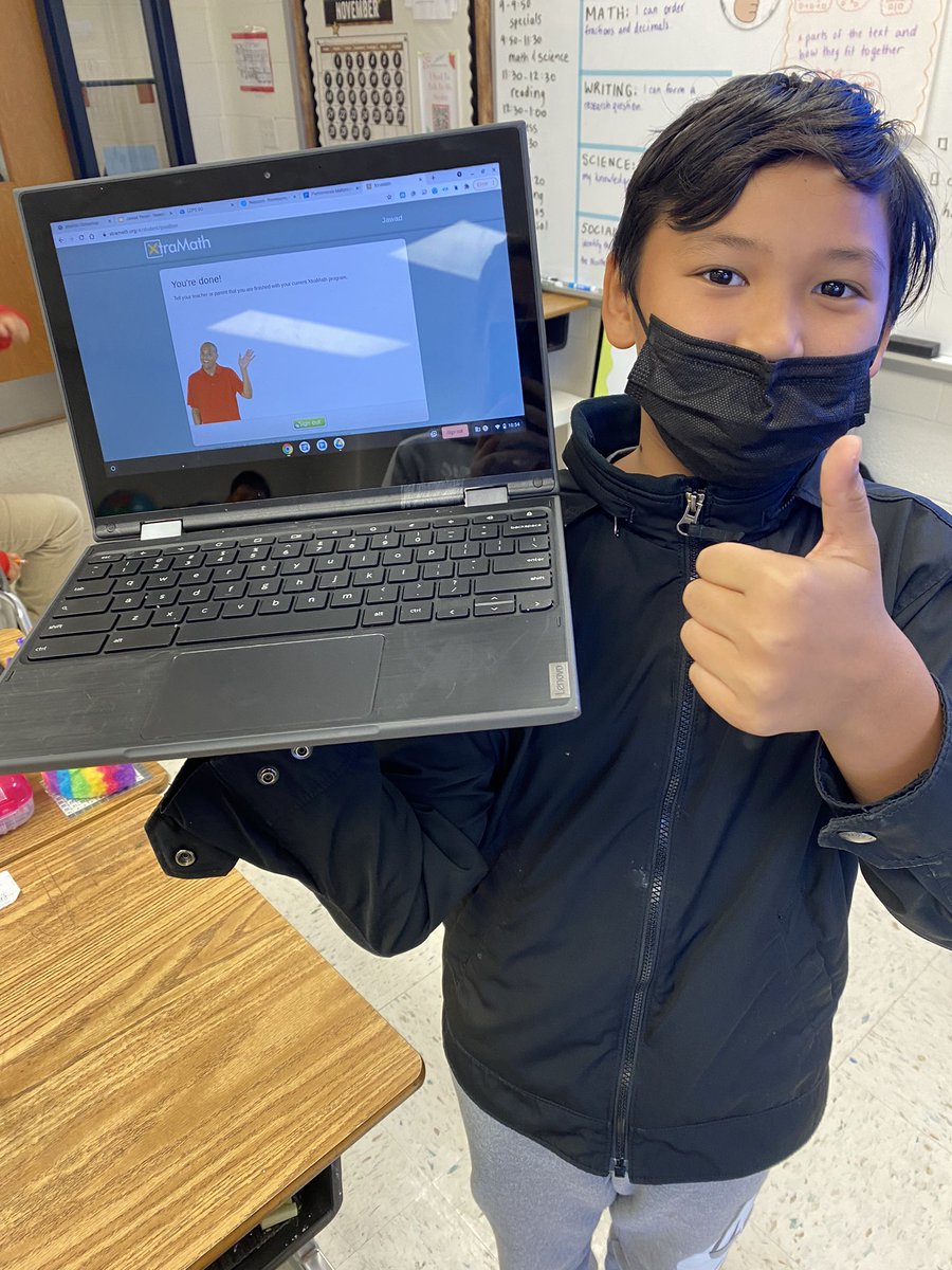 That “I finished all of xtra math” morning glow! <a href="/XtraMath_US/">XtraMath | Math Fact Fluency</a>