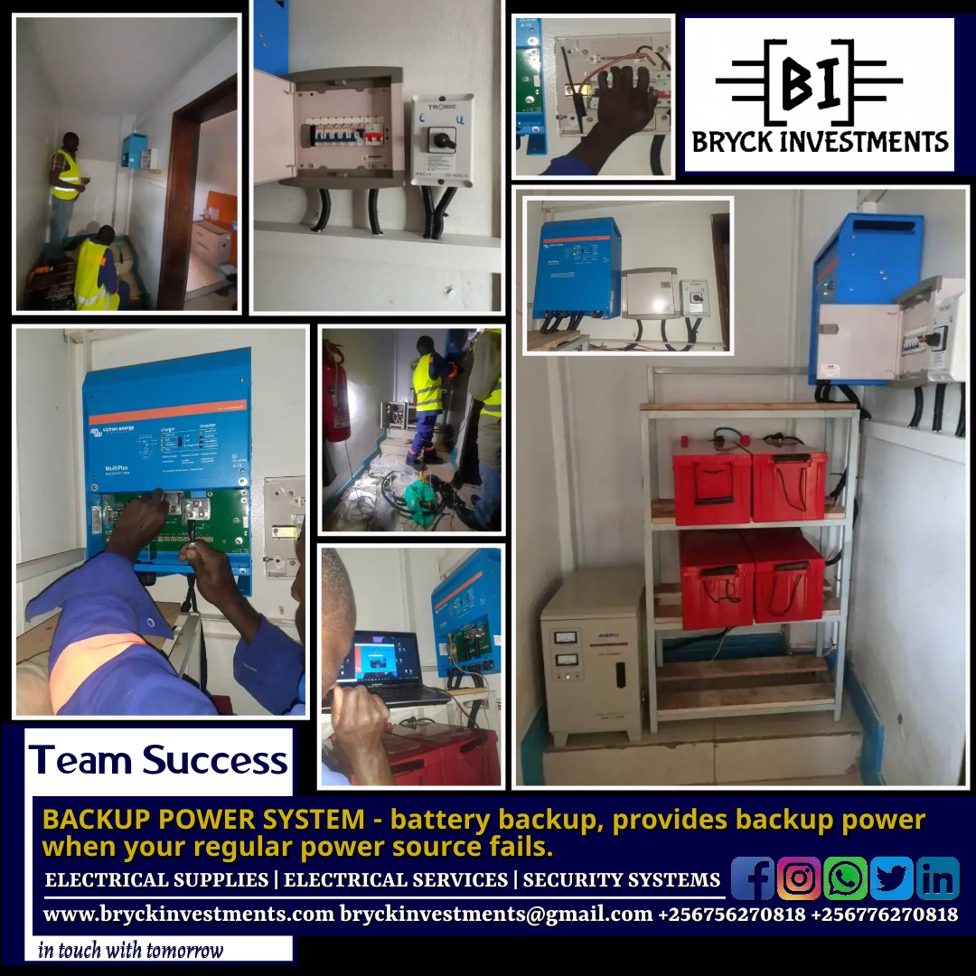 BI_Bryck's tweet photo. ⚡💡BACKUP POWER SYSTEM💡⚡
Stop worrying about power outages this Christmas. There is a solution that can work for you to give you total peace of mind when things don't quite go as planned. Your PLACE is NEXT! Let's have the opportunity to serve you.
#electricity #poweroutage https://t.co/pphblDZolN
