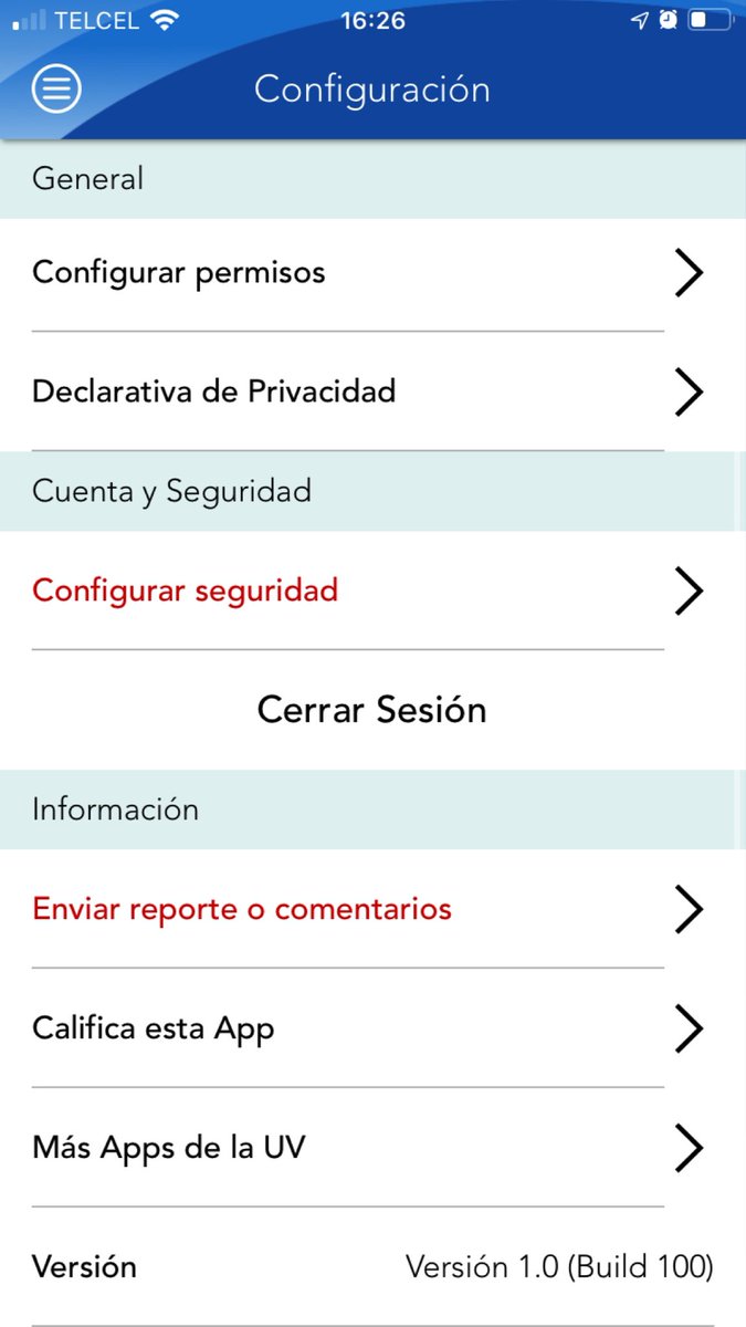 #EstudianteUV si formas parte de la prueba piloto de la app <a href="/EminusUV/">Eminus</a> , puedes mandarnos tus comentarios o reporte de errores a través de la opción: “Enviar reporte o comentarios” en configuración de la App.