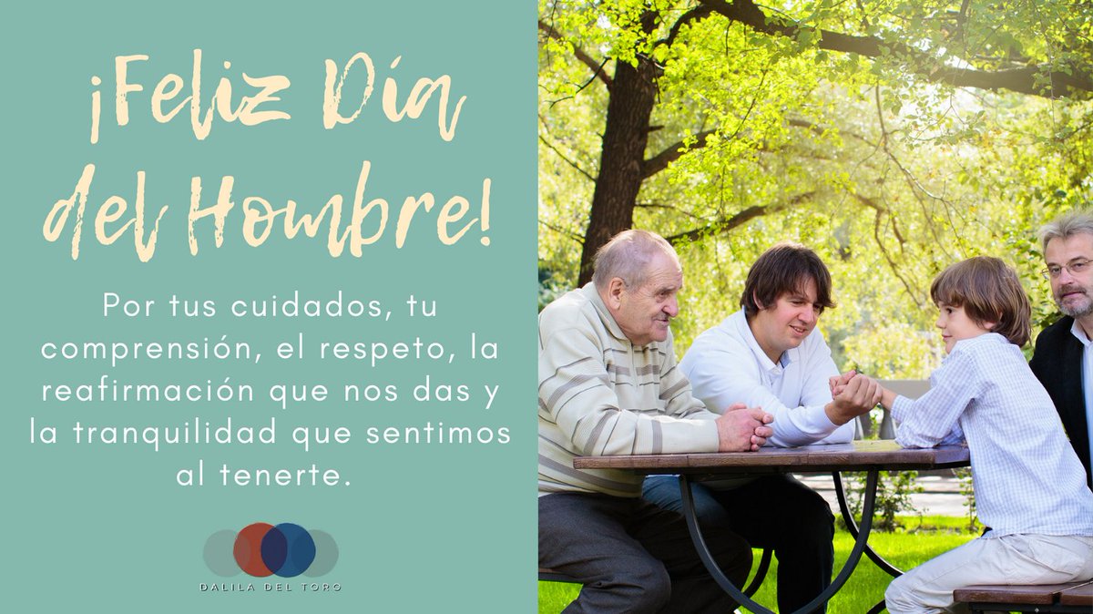 daly_deltoro's tweet photo. ¡GRACIAS!
#DiaDelHombre #19N #InternationalMensDay #HombreValioso #PadreseHijos #FelizViernes #DiaInternacionalDelHombre #MediaNaranja #Papuchos #Reciprocos #Pareja #Matrimonio #ProFamilia https://t.co/uMV5BsRceT