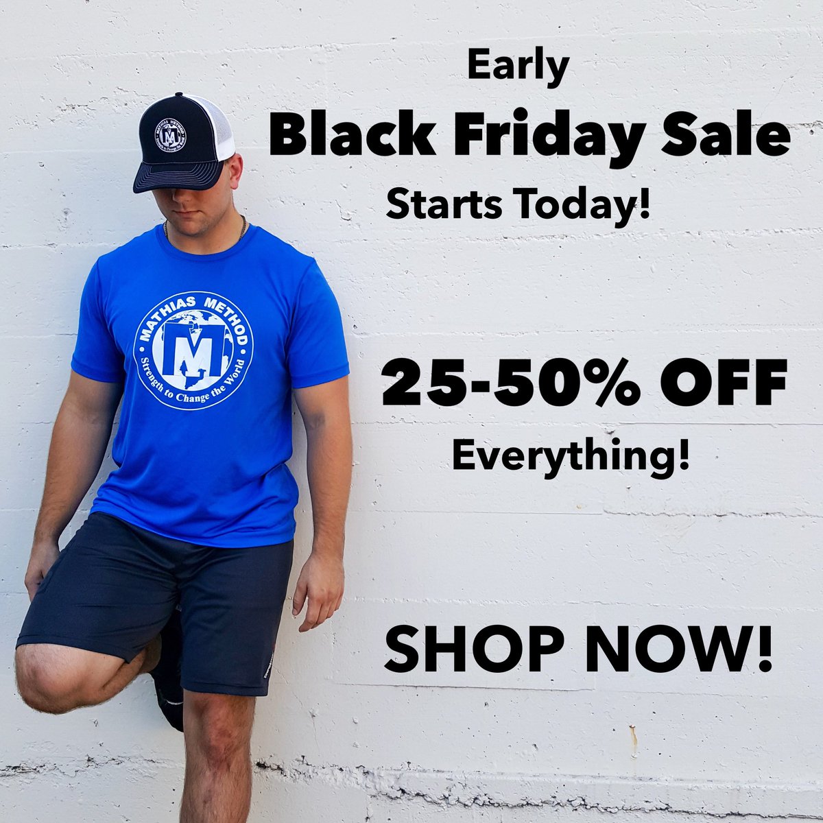 StrengthWorldS's tweet photo. Early #BlackFriday Sale! • 25-50% OFF everything!

✅ SHOP NOW 👉 https://t.co/v9cmYWimci

#Sale Ends Nov. 30th https://t.co/O7GBK8DsYT