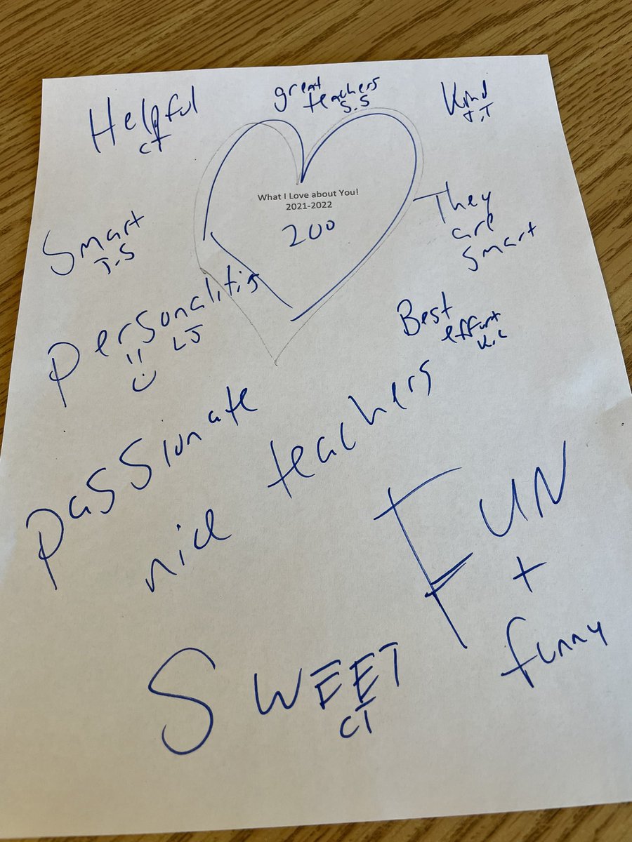 Mr_Giegoldt's tweet photo. It always feels good to be appreciated. Especially when it comes from my students.  Thanks @mjakubows @HILAChicago https://t.co/tGqAxwWf3W