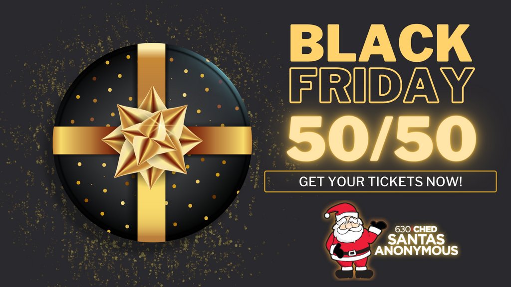 SantasAnonymous's tweet photo. Help support Santa's kids by purchasing tickets! Win up to $10,000 on Black Friday when we make the draw! Proceeds will help provide children in our community with the opportunity to play with new toys and books.⁠
⁠
Get tickets at https://t.co/b5phwMOnbG https://t.co/bA15AR56CV