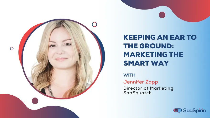 SaaSpirin's tweet photo. How can you keep your MarTech company thriving through a pandemic? @JenZapp, Director of Marketing at @getSaaSquatch, shared how she stayed versatile and ironed out the buyer journey: https://t.co/5Kkfj9BrHy
#martech #martechteam #saasmarketing #startupmarketing https://t.co/3q4msMstwQ