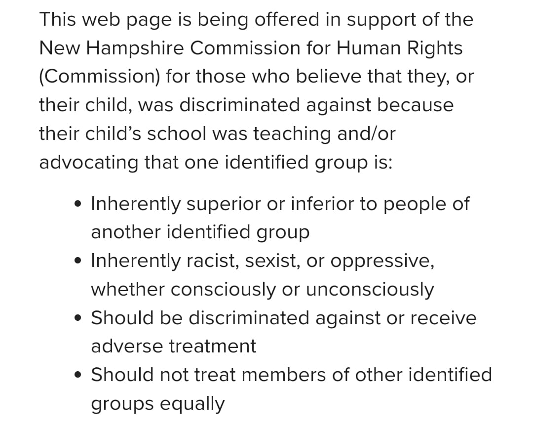 Kitsune_in_VA's tweet photo. New Hampshire education, shooting for actual Equality and fair treatment of all students, no matter what they look like, or where they come from. β€οΈ
NH Commission for Human rights:
#EducationDoneRight
#NewHampshire
#FreeStateTwitter https://t.co/F0yL1TARjw