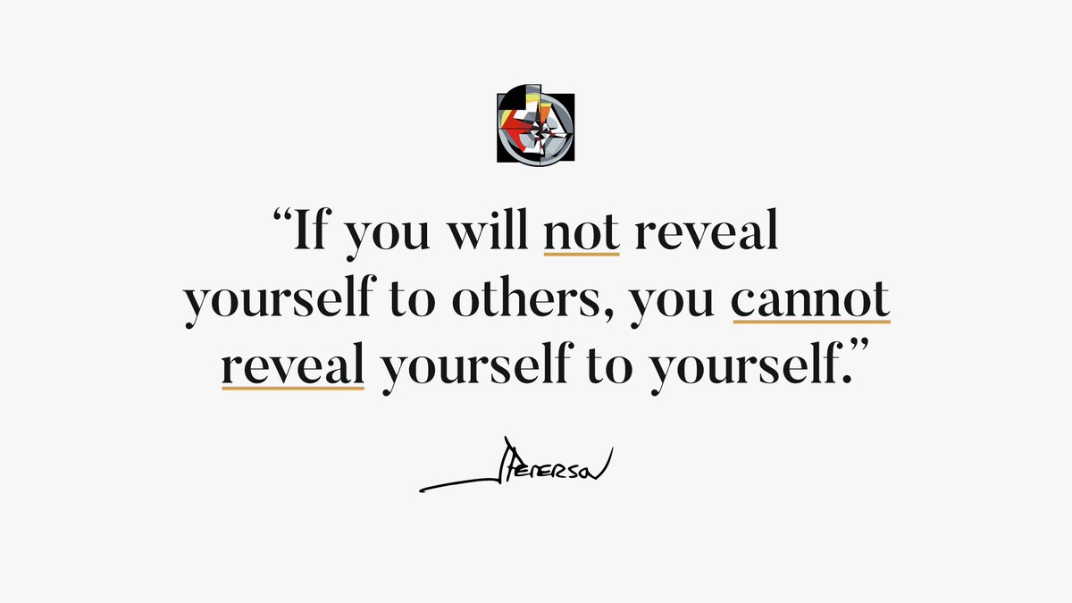 When you explore boldly, when you voluntarily confront the unknown, you gather information and build your renewed self out of that information.