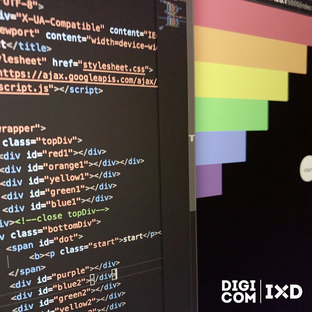 lvcdmt's tweet image. HTML and JavaScript don’t look so tough from this angle… #godigicom #goixd #programming #studentlife