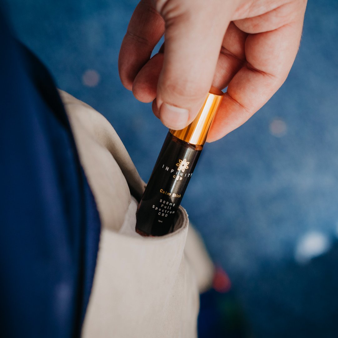 Elevate your calmness to new heights 🏗
Whether you are using the calm stick to massage tired muscles or using the relaxing lavender infusion to unwind before bed, you can be sure that everything in the bottle is found in nature!🌿

Shop now 👉 bit.ly/3kx0Ftg 
#calmstick