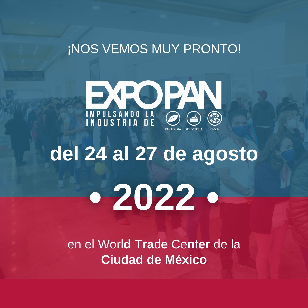 Expopan_mx's tweet photo. Concluimos una primera edición #virtual con grandes resultados y excelente networking
nos vemos en el 2022 para la edición 23° de Expo Pan del 24 al 27 de agosto en el #CIECWTC #SomoslaExpodelPan https://t.co/zJs23aDOqh