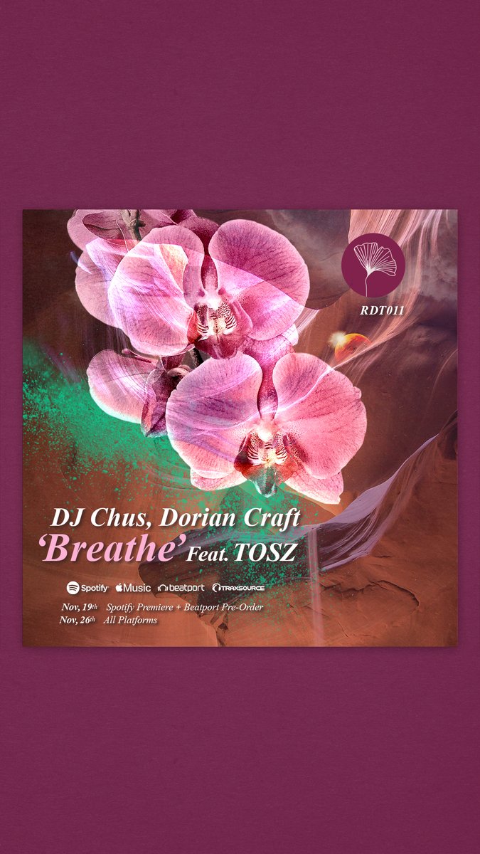 weareredolent's tweet photo. Listen NOW to DJ CHUS, DORIAN CRAFT - BREATHE feat. TOSZ on Spotify‼️
https://t.co/e1MErGx3l7
#redolent #redolentmusic #spotifypremiere #spotify #chus #djchus #doriancraft #tosz #breathe #lasantamusic https://t.co/TGFC3WpMB7
