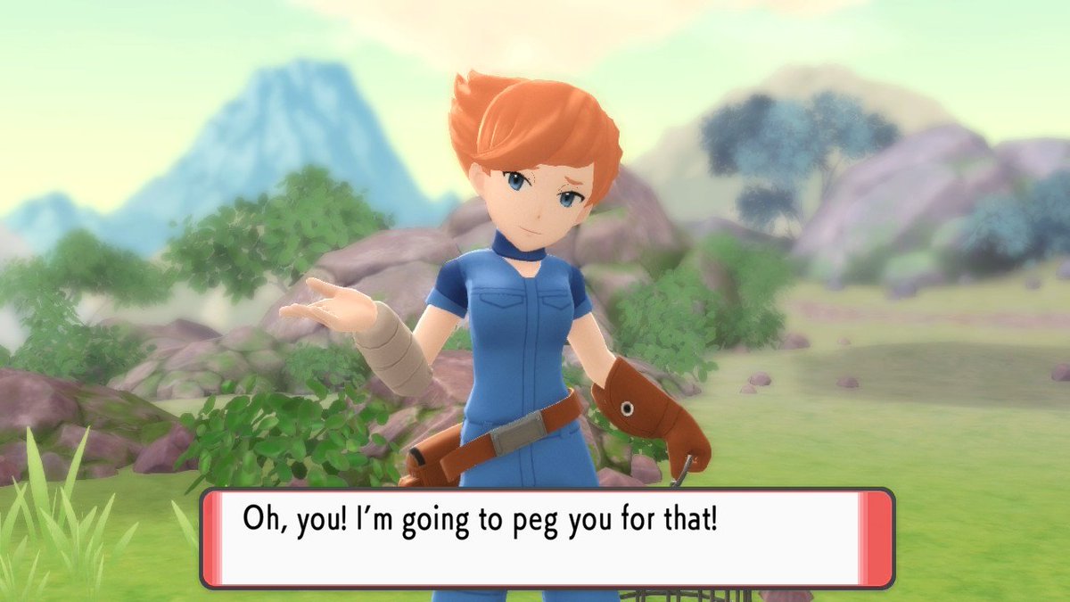 noxthefool's tweet photo. ma'am I'm sorry you're gonna do what now

#PokemonBrilliantDiamond https://t.co/g1aRQ1HCuu