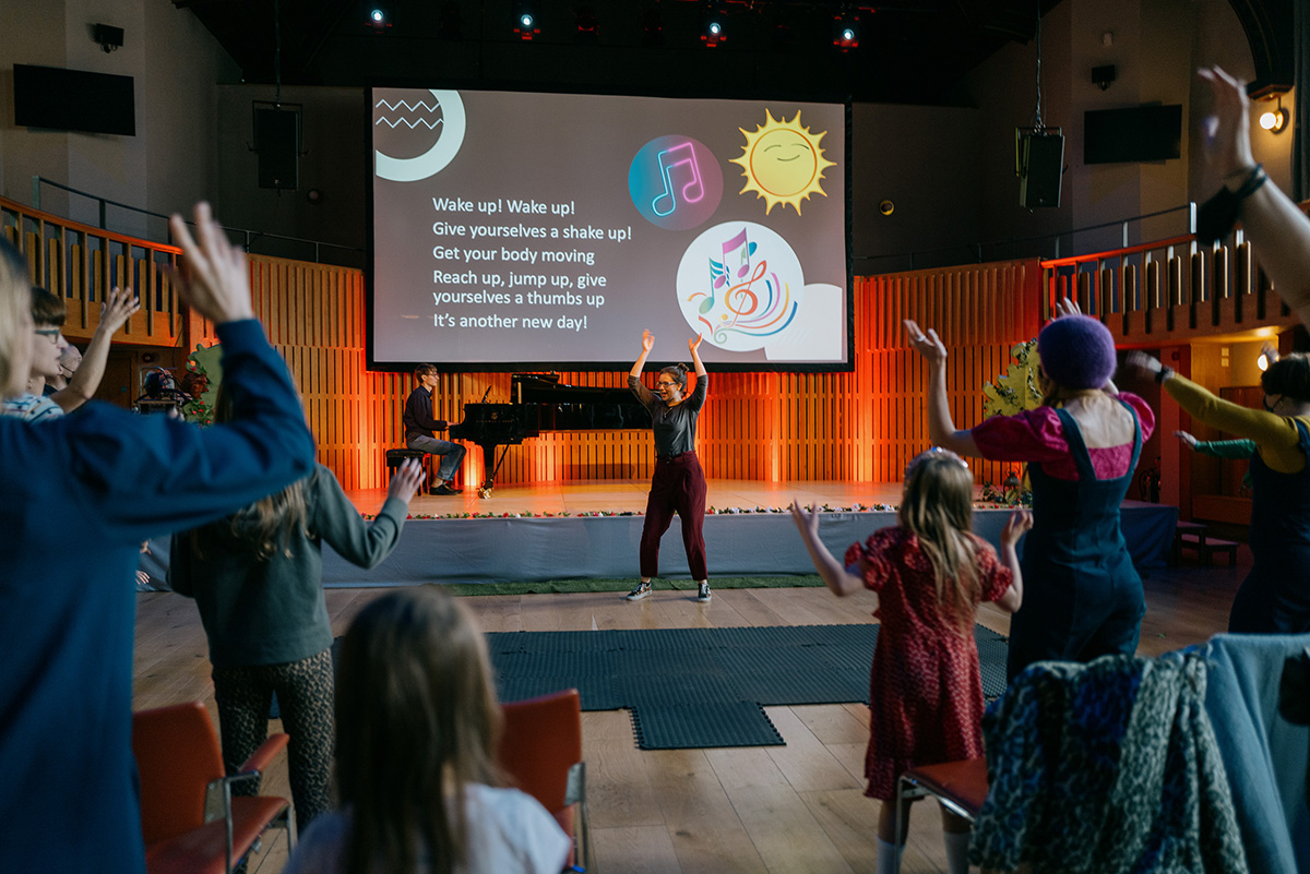 Opera_North's tweet photo. Starting them young!
A couple of weeks ago, we welcomed nearly 400 tiny tots, grandparents and everything in between – many of whom were new to Opera North – to a one-day Family Festival in our redeveloped buildings.
Here's a look... #ONOpenToAll https://t.co/upzoMssIIs