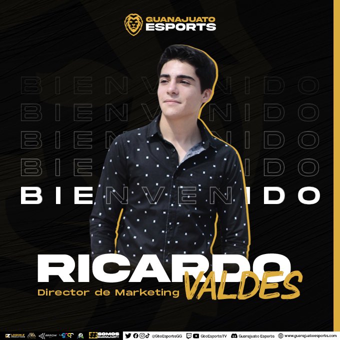 𝗕𝗜𝗘𝗡𝗩𝗘𝗡𝗜𝗗𝗢 𝗔 𝗖𝗔𝗦𝗔 🦁🖤💛

Nos enorgullece presentar oficialmente desde #Irapuato, a nuestro Director de Marketing <a href="/RicardoValdes43/">Ricardo Valdés</a>. 🦁📱🌐

Un orgullo guanajuatense más se une a la familia. ¡Bienvenido, Rich! 🦁🖤💛

#SomosGuanajuato