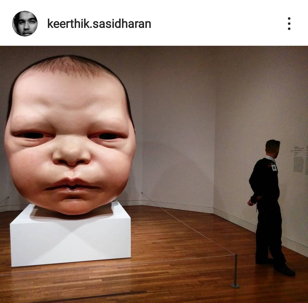 Keerthik Sasidharan Another From Ottawa S National Gallery Few Years Ago Scaling Babies By Ron Mueck T Co Rdcq1uzqwq Twitter