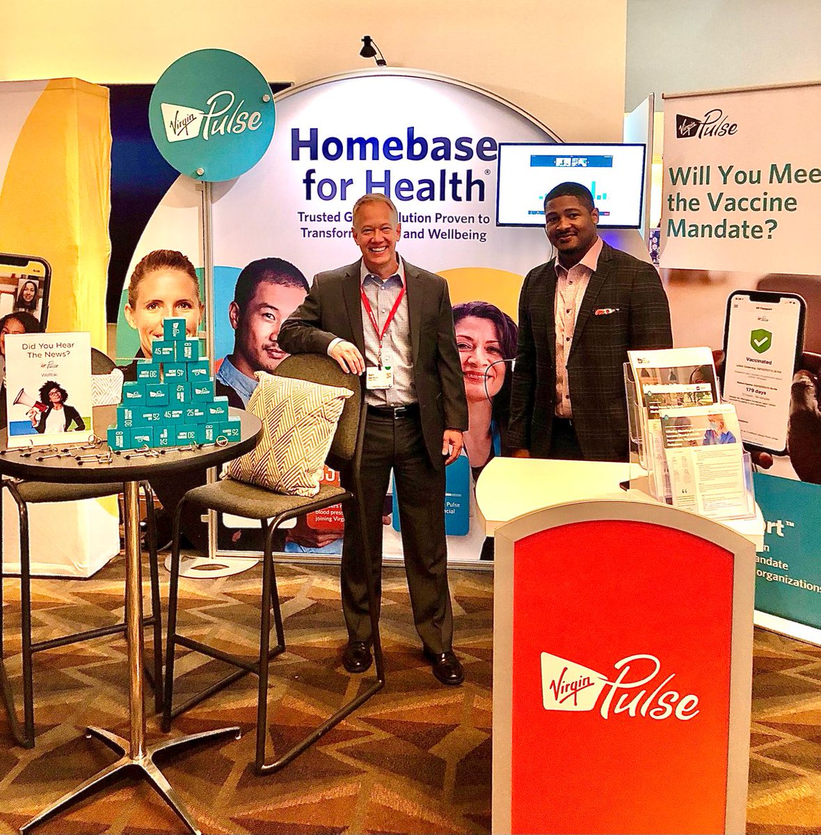 Virgin Pulse is attending <a href="/Conferenceboard/">The Conference Board</a>'s 2021 Annual Employee Health Care Conference in San Diego! Make sure to stop by booth #16 today to meet our amazing team members &amp; learn how we’re changing lives &amp; business for good. bit.ly/3Fvs3iS #TheConferenceBoard #tcbehc