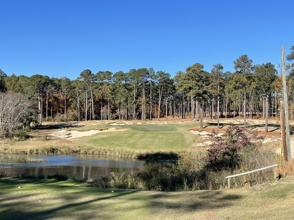RiggsBarstool's tweet photo. The par threes at Southern Pines Golf Club. Yes please. https://t.co/V3YoP6V8N0