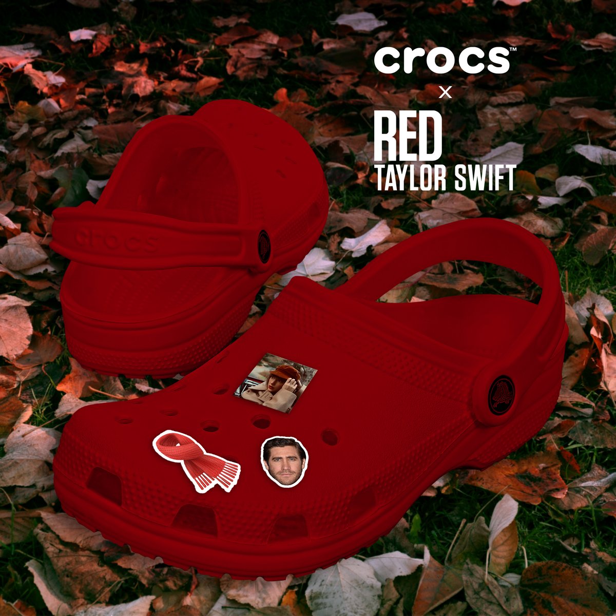 Our design team have their take on some pop culture @Crocs👟 Fan of @netflix Tiger King? We have some themed crocs for all you 'cool cats and kittens' out there🐅 Are you a swifty? We have a special collaboration with @taylorswift13 for her comeback re-release 'Red' album 🎶