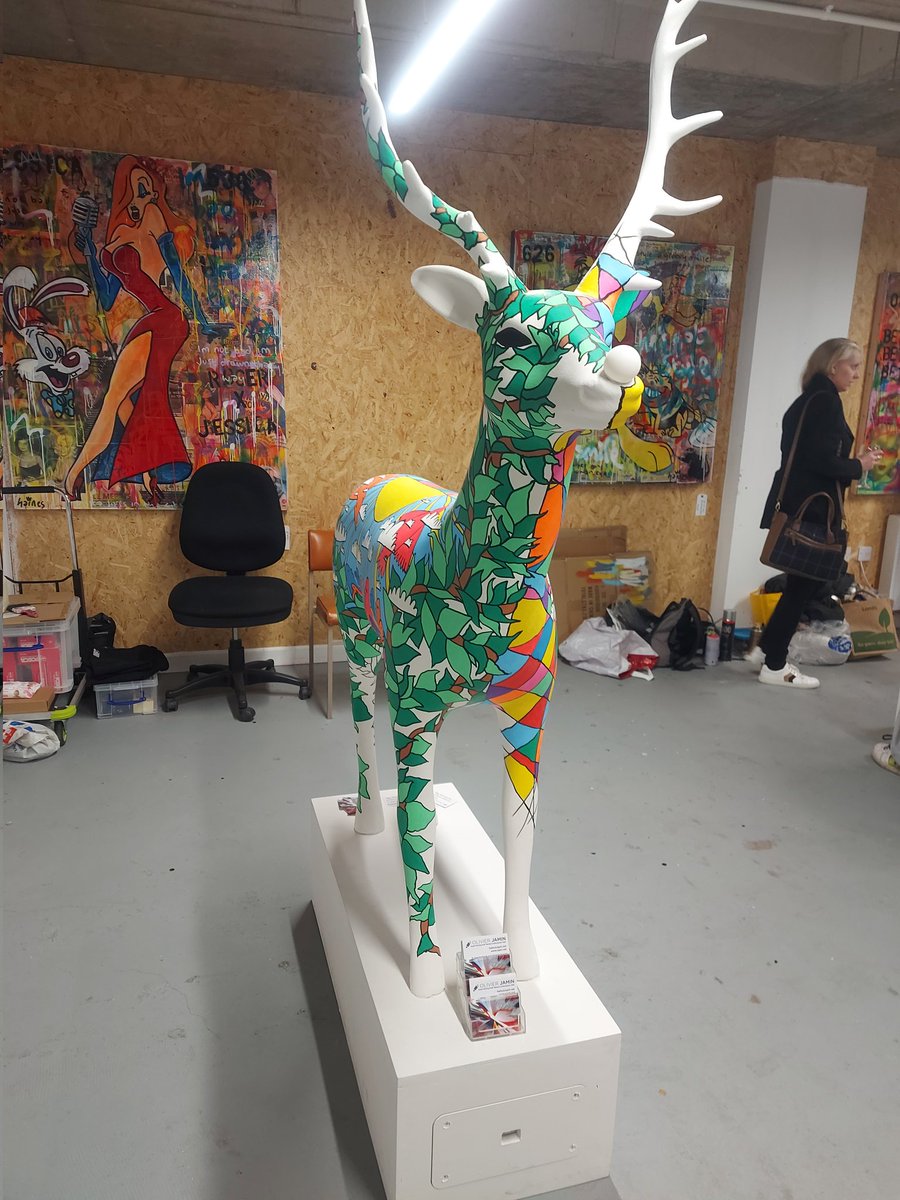 Loved having a sneakpeak of the amazing <a href="/GloucesterBID/">GloucesterBID</a> Runaway Reindeers Trail, starting next Tuesday 23 November in #Gloucester!
