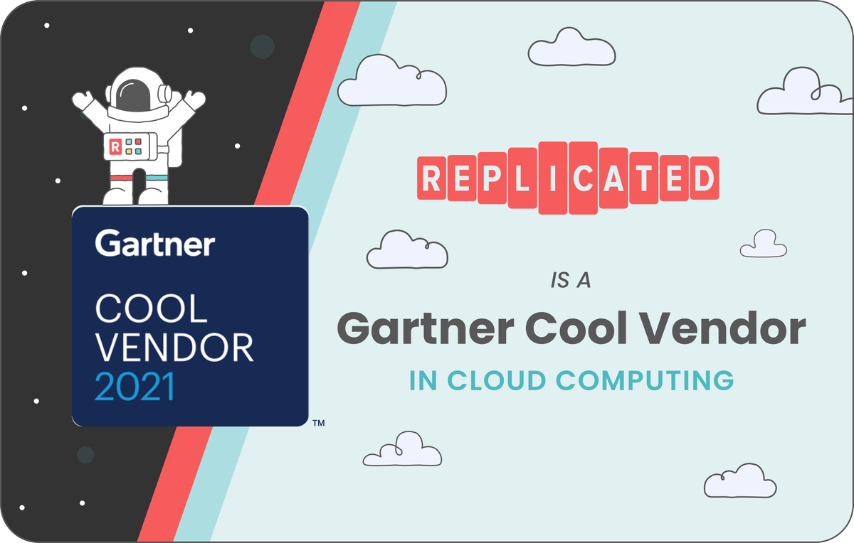 replicatedhq's tweet photo. We're cool according to @gartner_inc! Read the Gartner report to learn how Replicated enables software vendors to distribute commercial Kubernetes applications to customer-controlled environments: https://t.co/FZuZcJRhdE
#Kubernetes #CoolVendor #Garnter #Replicated https://t.co/NkhBJhHhr8