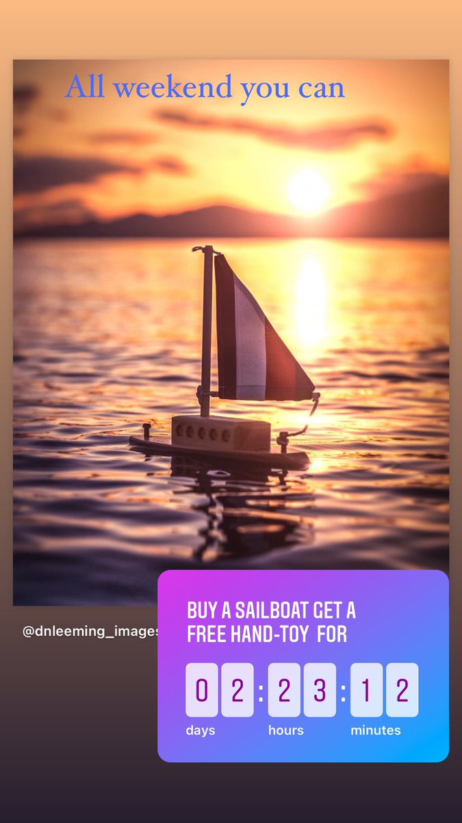 ThorpeToys's tweet photo. Our toy of the WEEKEND is our Sailboat. Buy one get a free hand toy until Monday Nov 22 at 12:59pm ET. 

Where will you sail away to? https://t.co/v5AJ1EwPhj