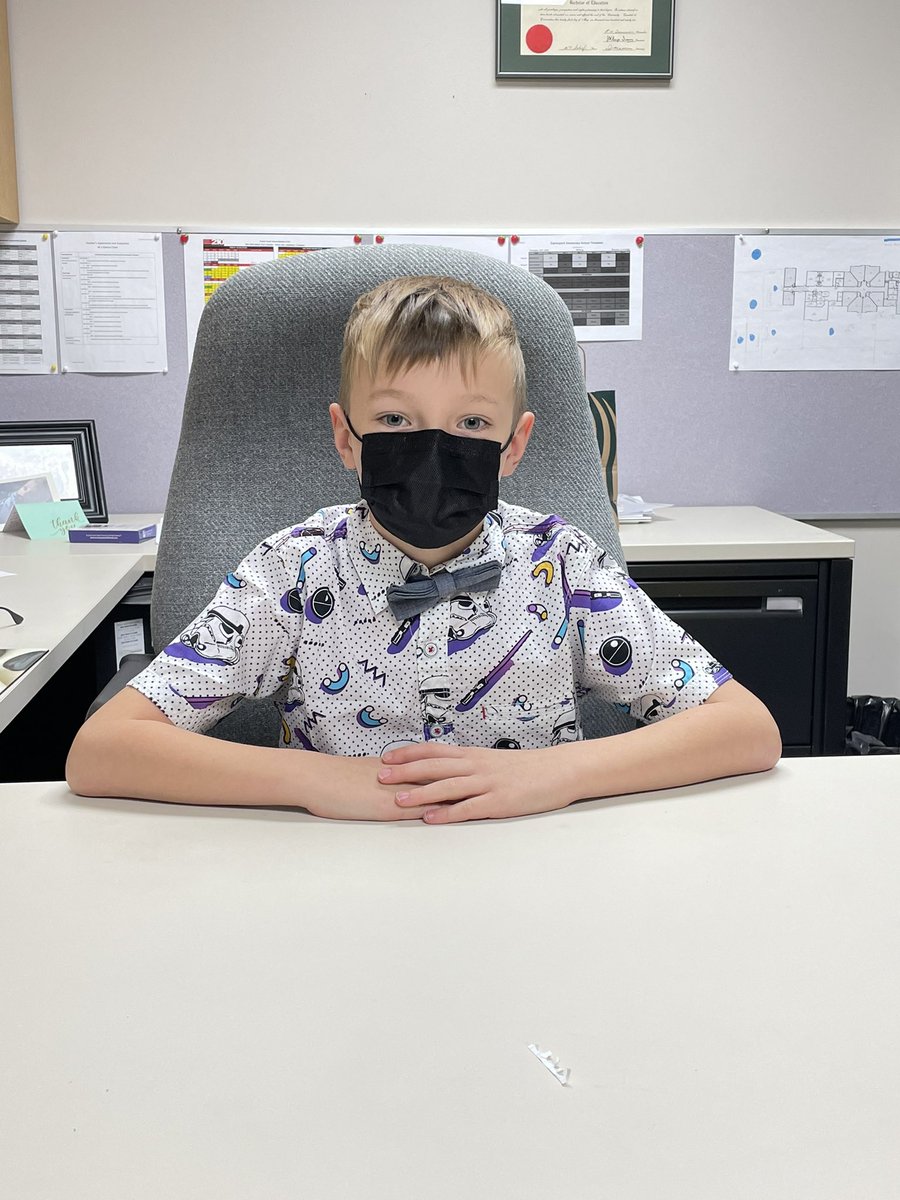 Principal Levi is doing a great job of running the school #WINNER #NationalChildDay #contest