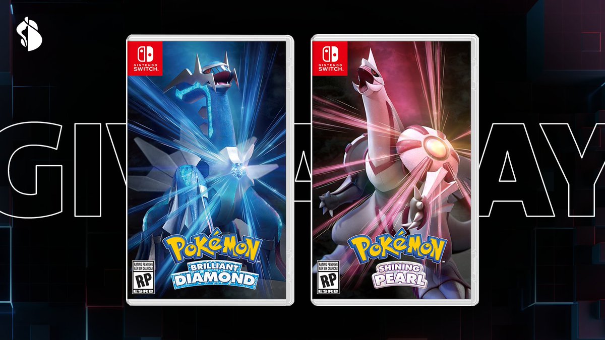 🎁 10K FOLLOWER GIVEAWAY! 🎁

Today's the day! #PokemonBrilliantDiamond &amp; #PokemonShiningPearl dropped and we're giving away one of each!

♥ Like
📣 Retweet

Again, for followers only! Tell us, which edition you want &amp; good luck! 🍀