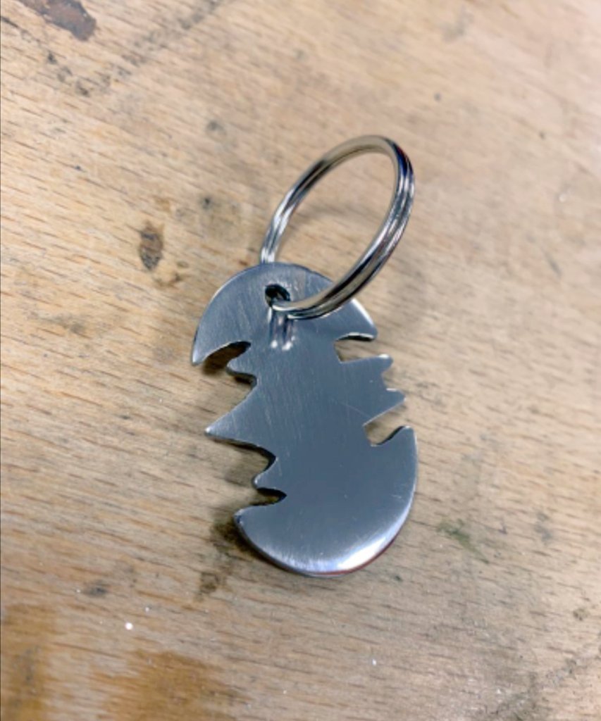 dhstechnologies's tweet photo. A selection of our S3 Design and Manufacture pewter cast keyrings. It's all about the finish! ✨@dalkeithhs_official #shiny #pewtercasting https://t.co/D1HGeDNieX