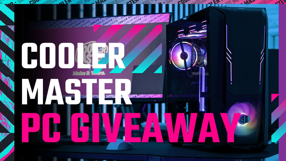 It's that time again! WORLWIDE GIVEAWAY! We've teamed up with @CoolerMaster and @PowerColor to give a very lucky member of the PCMR, the best of prizes! A Free PC, complete with a PowerColor RX6700XT GPU and an i9 10900k CPU! Enter here: gleam.io/q4bD4/cooler-m…