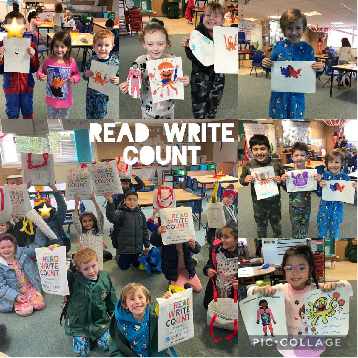 EastCraigsPS's tweet photo. P2/3 had great fun celebrating the end of Book Week Scotland with a "Bedtime Story Pyjama Party" with hot chocolate and a cookie! ☕🍪😋🛌
#BookWeekScotland #readwritecount https://t.co/zXEZkLveTH