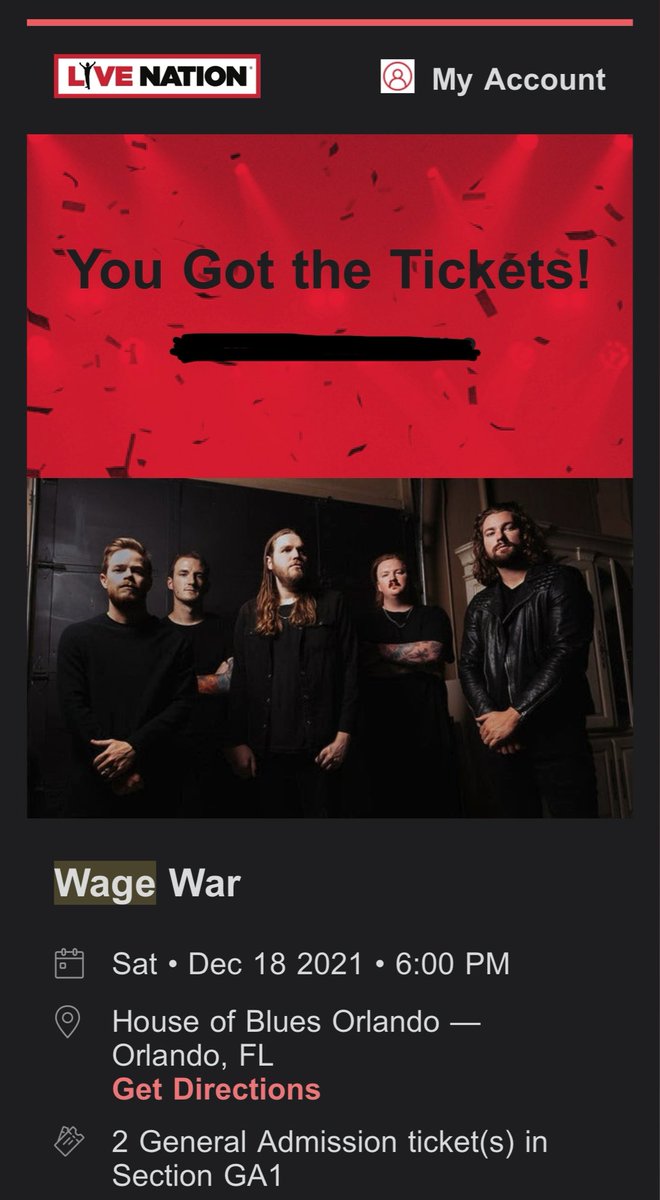 Hay_lee29's tweet photo. Just saw @WageWar at @RockvilleFest and now about to see them again at House of Blues ! https://t.co/JnWT3eG7XB