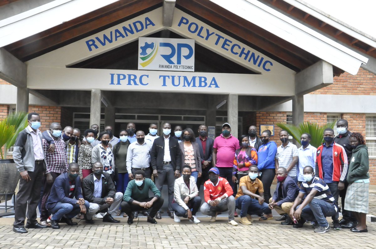 Tumba_College's tweet photo. Today November 19,2021, #TVET teachers from @GicumbiDistrict @BugeseraDistr &amp; @GatsiboDistrict concluded a week training on Digital Literacy at IPRC Tumba, this is the 2nd batch of trainees, training was organised by @RTB_Rwanda in collaboration with @unicefrw. @RwandaPolytec https://t.co/KD0lIquHhB