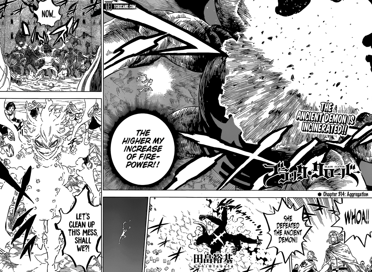 is this the first time Tabata did 5 spreads in one chapter?
#BCSpoilers