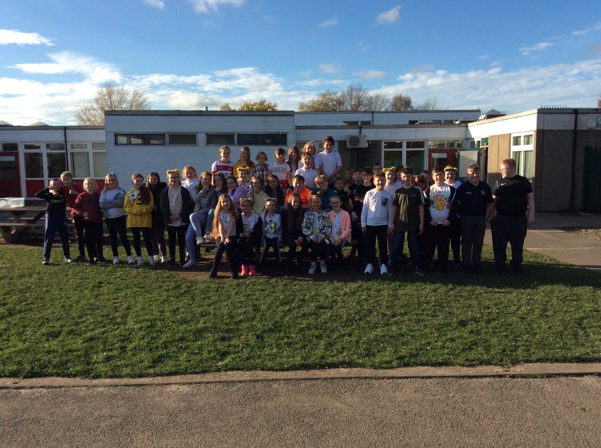 Well done to all our Year 6 children for their fabulous Comic Relief outfits and make-up, today!
