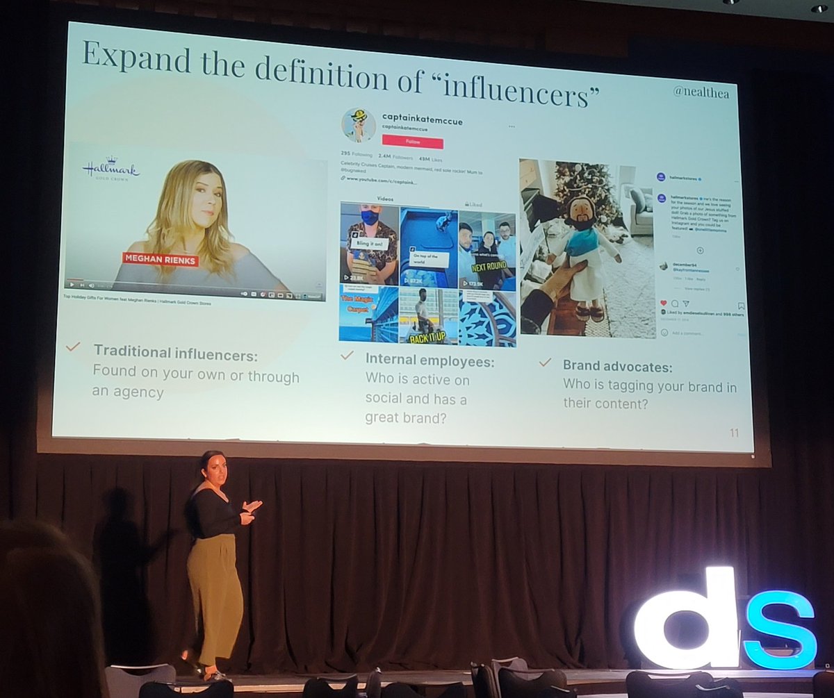 Pro tip: Expand your definition of who your influencers are! <a href="/nealthea/">Thea Neal</a> #DSRal