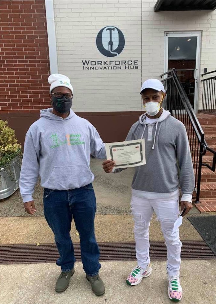 Join us in congratulating our brother Hardy for getting his forklift certification. Our peer support helps folks like Hardy connect to jobs after incarceration. We believe in doing life together! #secondchances #redemption #Healing