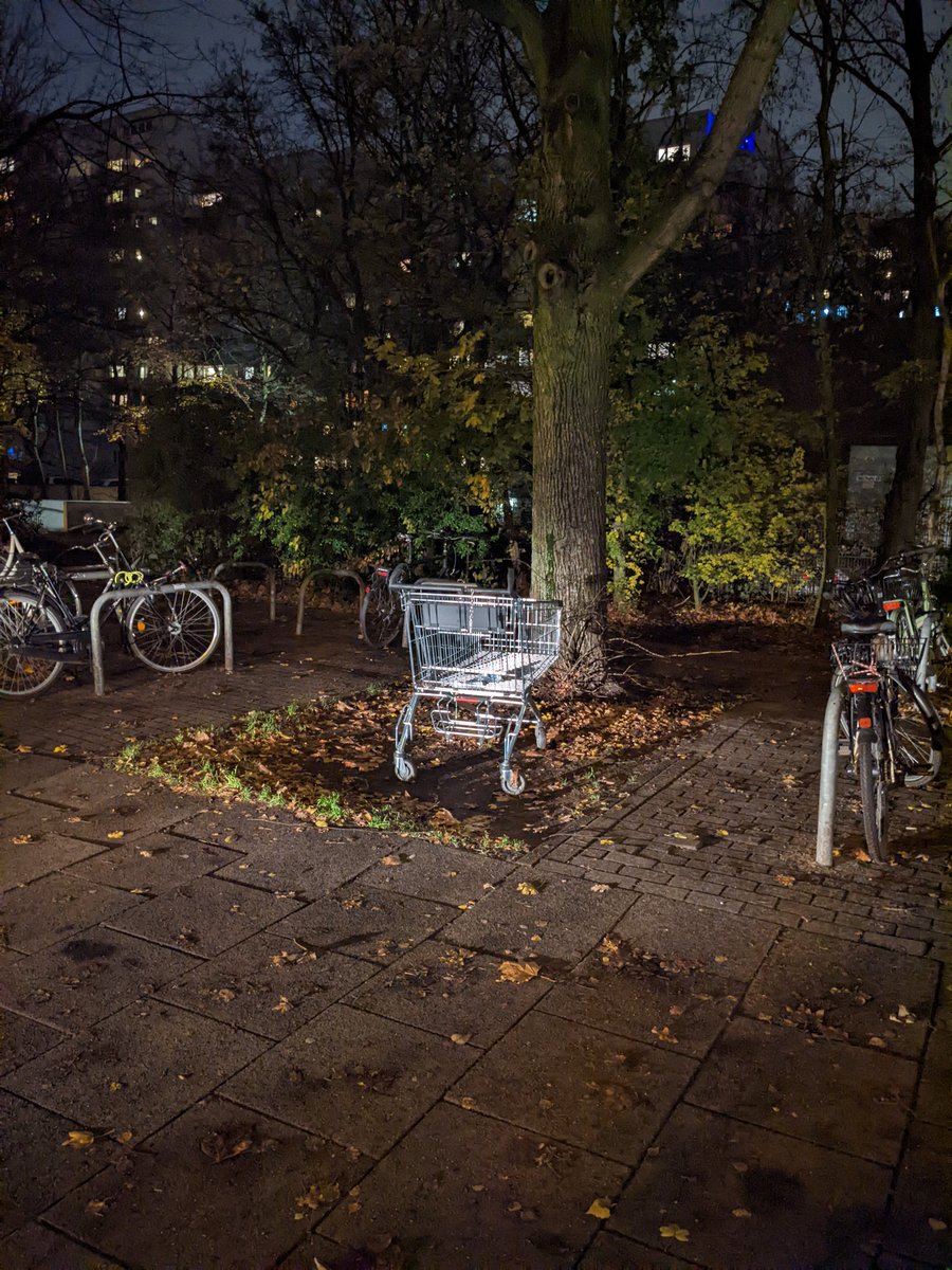 It's friday again, in Hamburg/Stellingen #einkaufswagenkunst <a href="/Wagerlkunst/">Einkaufswagenkunst</a>