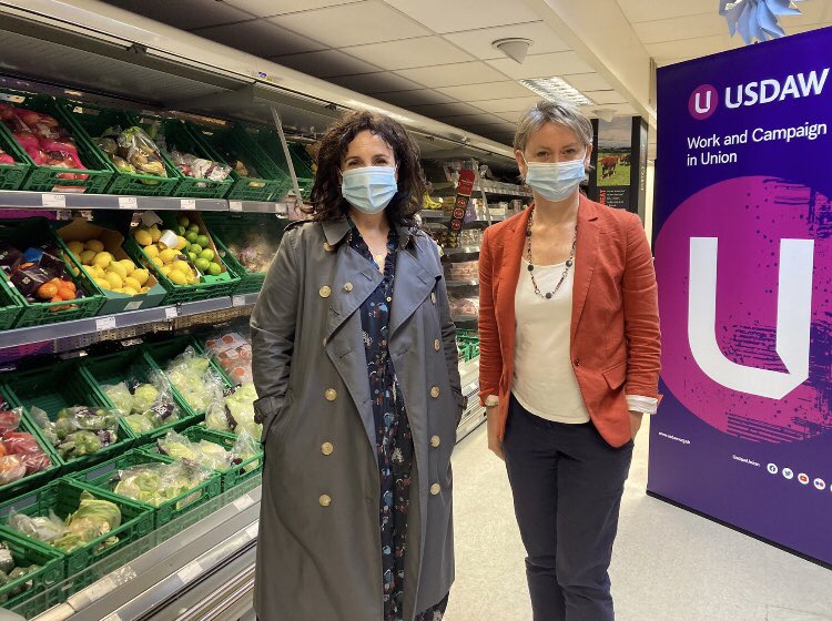 It was great to meet with <a href="/YvetteCooperMP/">Yvette Cooper</a> and store colleagues at Castleford store today to talk about the impact of violence and abuse on our colleagues and what can be done to help. Thank you to our colleagues for sharing their stories. #RespectForShopworkers <a href="/coopukcampaigns/">Co-op Campaigns Team</a>