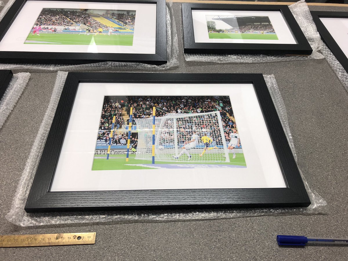 BrookesPrint's tweet photo. What better way to finish the week than some printing and framing of @OUFCOfficial pictures #Print #Frame #Display #LocalPrinter #QualityFinish #Marketing https://t.co/n6JcHrxRjn
