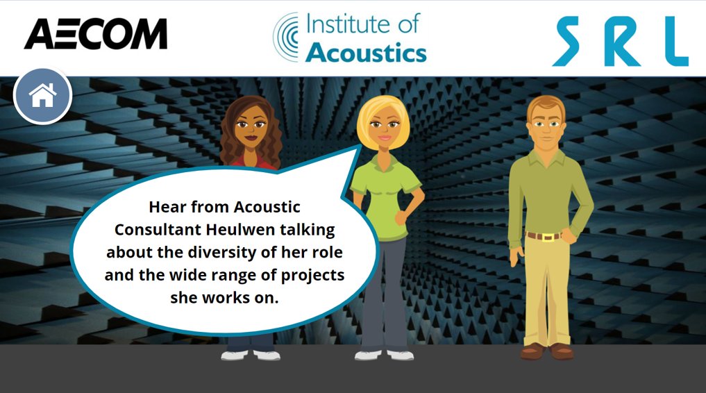 stem4sussex's tweet photo. #Students can take a virtual tour of @ioauk #careers space to hear #STEMProfessional Heulwen talking about her role as an #Acoustic Consultant. Visit #EngiTech: https://t.co/ZriQKqoi1m #STEMed #Parents #Teachers #Inspire #Discover #Science #Secondary #Acoustics #SussexSchools https://t.co/M75WeIweuo