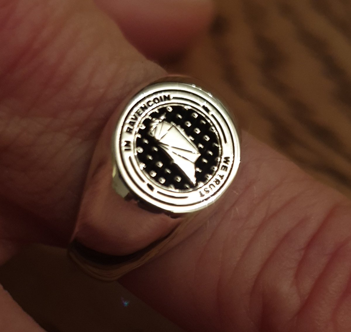 A silver #RVN ring for the ladies coming up!