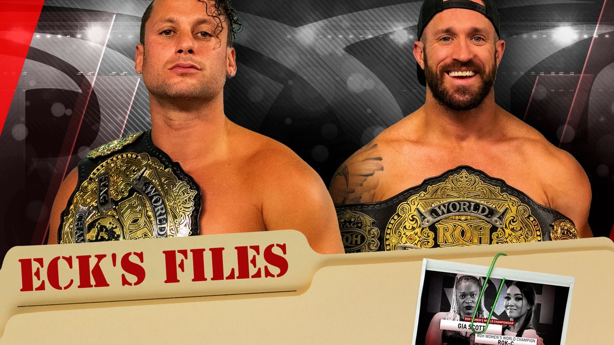 TheKevinEck's tweet photo. #EcksFiles Lots of #ROH news and views

* OGK DISCUSSES WINNING TAG TITLE, UNCERTAIN FUTURE ON ROHSTRONG PODCAST

*EC3 TO FACE JAY LETHAL

*GIA SCOTT GETS WOMEN’S WORLD TITLE SHOT

AND MORE!

READ: https://t.co/XC7E7SgiY2 https://t.co/LLzrbyfJ2C