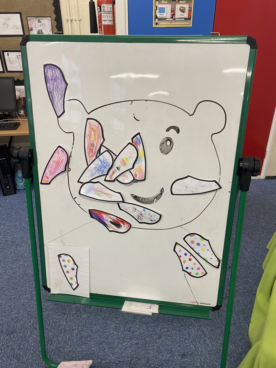 MissPLWTeach's tweet photo. What a lovely day celebrating Children In Need! 
The children in nursery and reception loved getting involved in lots of Pudsey activities! 💛
@LlangynwydS https://t.co/xqVdmd3NwY