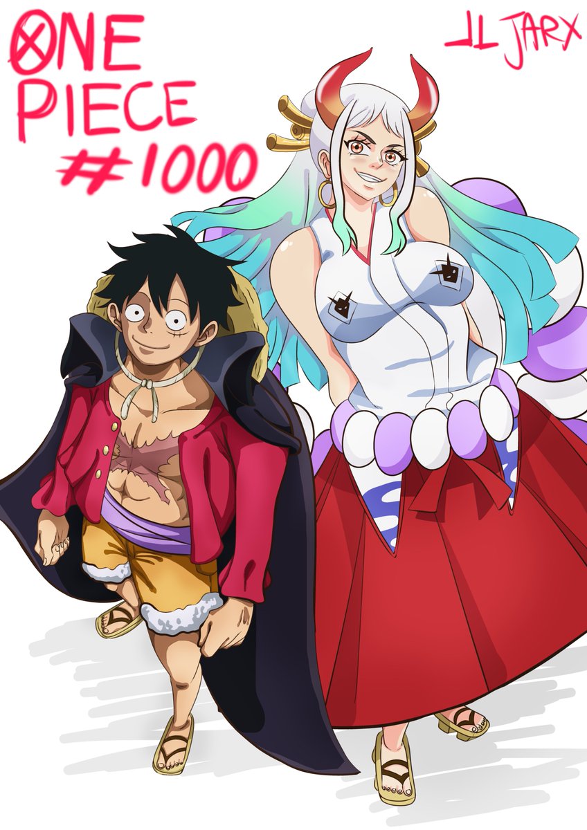 RT @JLjarx: One Piece episode 1000 • Like RT follow me to support