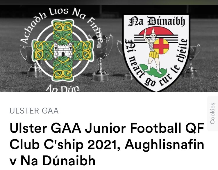 Aughlisnafin GAC tweet media