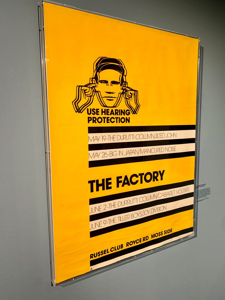DirtyDiscoSound's tweet image. Cheeky jaunt to take in that grand #FactoryRecords exhibition in Manchester tahn! 

#UseHearingProtection @PostPunkDisco