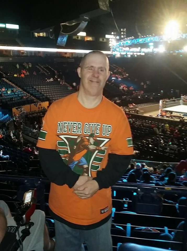 AirFares27's tweet photo. Hey @JohnCena just wanted to say thank you for being an inspiration. My uncle Nader is a HUGE fan. He wore this shirt constantly after I bought it for his bday long ago. Today he’s on his death bed. He should be gone but his heart just won’t stop. He’s living by the shirt! https://t.co/HNnc6bjXdL