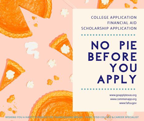 LanghamCreekCCS's tweet photo. Class of 2022… There are lots of Dec. 1 deadlines in college world!! (This is the Wed. after Thanksgiving) Avoid last minute stress and make good use of your holiday time next week… don’t forget to order transcripts too! 🙌 https://t.co/oscCEjvMiQ